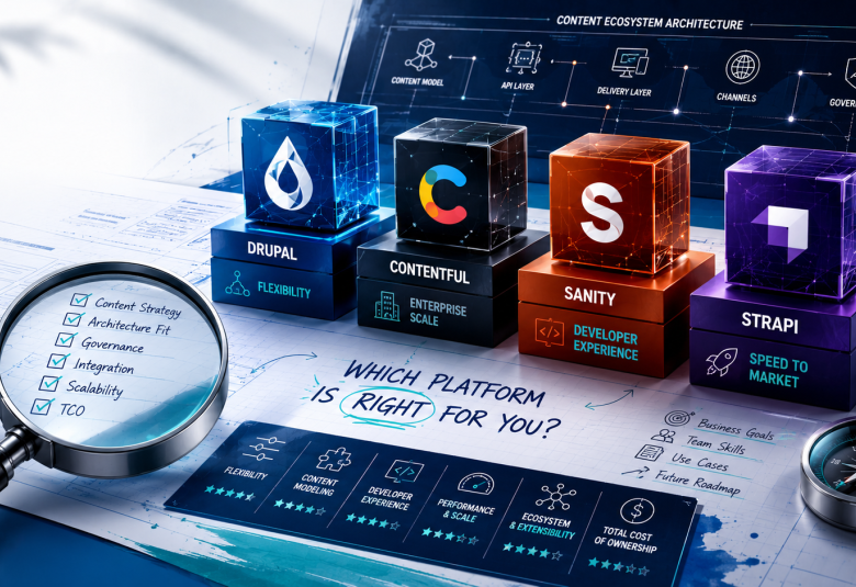 Drupal vs Contentful vs Sanity vs Strapi: A Practitioner’s Comparison