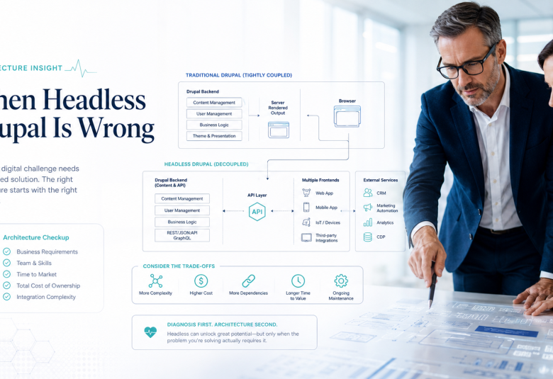 When Headless Drupal Is the Wrong Choice